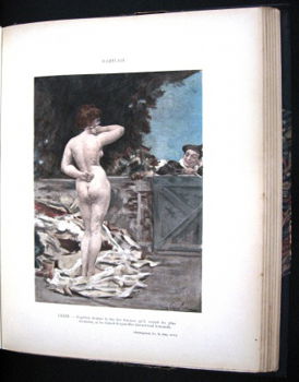 Rabelais et l'oeuvre de Jules Garnier 1897-99 Fraaie Set - 5
