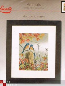 Sale Lanarte Mooi pakket Autumn Scene  nr. 35082