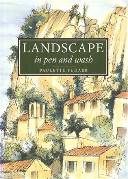 Fedarb,Paulette - Landscape in pen and wash - 1