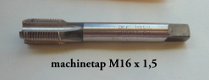 Machinetap M16 x 1,5 - 1 - Thumbnail