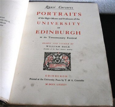Quasi Cursores 1884 nr 11 van 100 Universiteit Edinburgh - 4