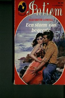 Elizabeth Lowell Een storm van begeerte Intiem nr 84