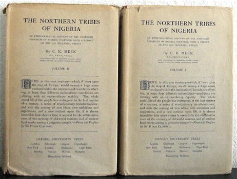 The Northern Tribes of Nigeria 1925 Meek HC + DJ Afrika - 2