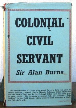 Colonial Civil Servant 1949 Burns Nigeria Goudkust Afrika - 1