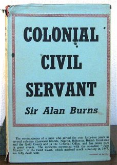 Colonial Civil Servant 1949 Burns Nigeria Goudkust Afrika