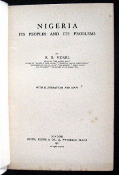 Nigeria Its People & Problems 1911 Morel Afrika - 3