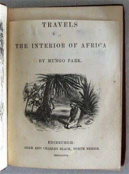 Travels in Afrika 1858 Mungo Park Afrika - 3