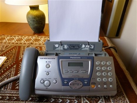 Panasonic KX-FP145 BL telefoon/fax - 1