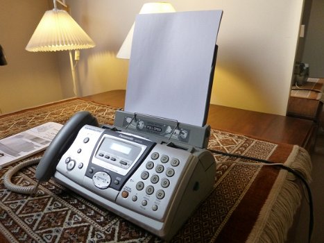 Panasonic KX-FP145 BL telefoon/fax - 2