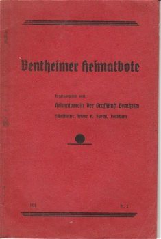 H. Specht; Bentheimer Heimatbote - 1