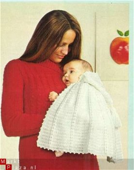 haakpatroon 455 babycape - 1