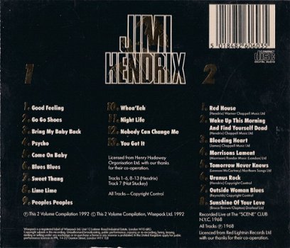 2CD Jimi Hendrix - 2