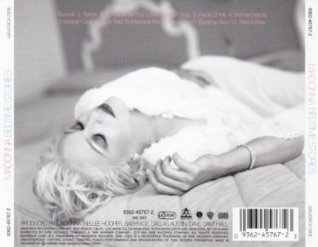 CD Madonna ‎Bedtime Stories - 2