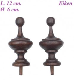 === 2 Kloktollen = Eiken = gebruikt === 24672