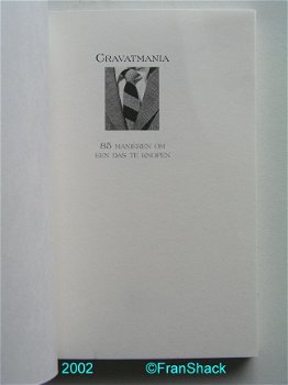 [2002] Cravatmania - 85 manieren om een das te knopen, Fink e.a., Elmar - 2
