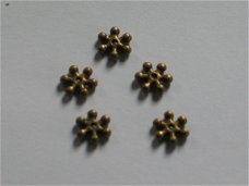 5 bronze flower tops 11