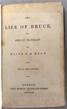 The Life of Bruce: African Traveller 1830 Kefla Abay Afrika - 4