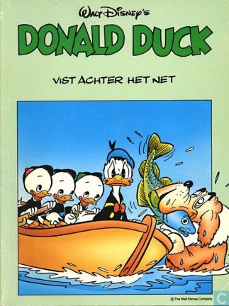 Donald Duck vist achter het net - nr. 1