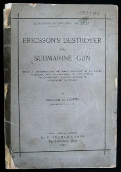 Ericsson's Destroyer & Submarine Gun 1885 onderzeeërs - 1