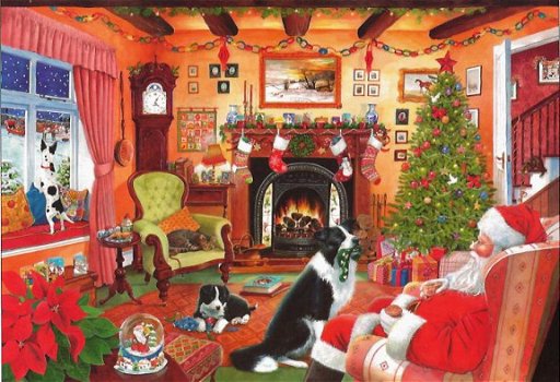 House of Puzzles - Me Too Santa! - 1000 Stukjes Nieuw - 1