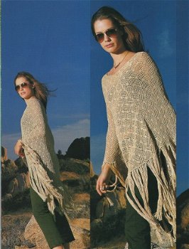 Haakpatroon 972 poncho - 1