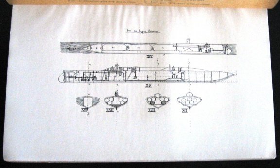 Submarine Navigation Past & Present 1904 Burgoyne Onderzeeër - 6