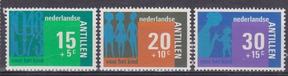 Nederlandse Antillen 1973 Kinderzegels postfris - 1