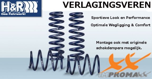 H&R Verlagingsveren BMW E21 3-serie - 1