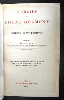 Memoirs of Count Gramont 1906 Count Hamilton Band Lauriat - 4