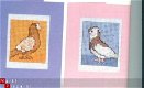 borduurpatroon 2890 five pigeoncards - 1 - Thumbnail