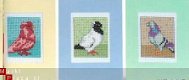 borduurpatroon 2890 five pigeoncards - 2 - Thumbnail