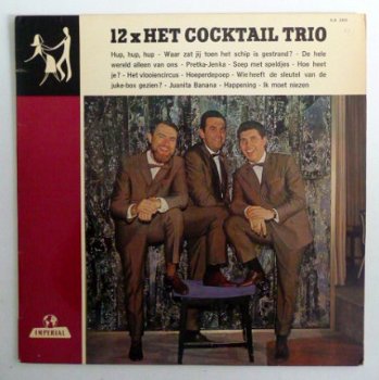 LP: 12 x Cocktail Trio (Imperial, Holland, 1966) - 1