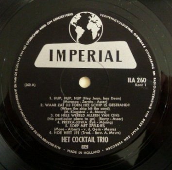 LP: 12 x Cocktail Trio (Imperial, Holland, 1966) - 4