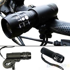 240 lumen Q5 Cycling Bike Bicycle LED Front HEAD LIGHT Torch LARM With Mount, €4.10 - 1