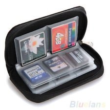 SDHC MMC CF Micro SD Memory Card Storage Carrying Pouch Case Holder Wallet BF4U, €1.94 - 1