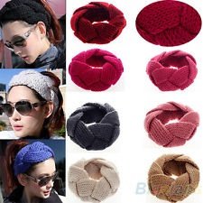 Fashion New Crochet Twist Knitted Headwrap Headband Winter Warmer Hair Band BF4U, €2.11