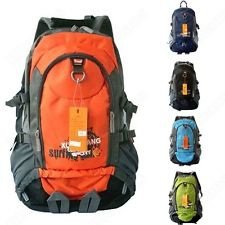 Waterproof Backpack Shoulders Hiking Travel Bag Mountaineering Rucksack, €19.25 - 1