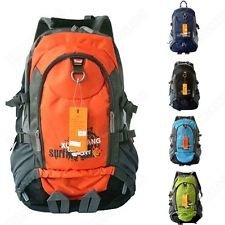 Waterproof Backpack Shoulders Hiking Travel Bag Mountaineering Rucksack, €19.25