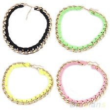 Fashion Womens Chain Necklace Collar Statement Choker Punk Party Jewelry BF4U, €1.57 - 1