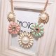 Hot Fashion Charm Color Resin Rhinestone Flower Shape Collar Bib Necklace BF4U, €2.51 - 1 - Thumbnail