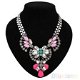 Hot Selling Funky Jewelry Crystal Rhinestone Flower Statement Bib Chain Necklace, €3.12 - 1 - Thumbnail