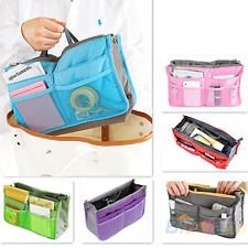 BF2U Women Dual Makeup Bag Handbag Organizer Phone Bag Storage Case Bag In Bag, €3.31