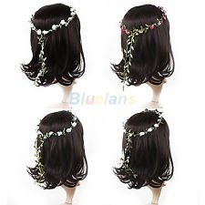 Boho Lady Floral Flower Festival Wedding Garland Forehead Hair Head Band BF4U, €0.99 - 1