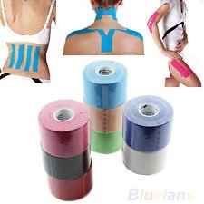 5m x 5cm Kinesiology Sports Muscles Care Elastic Physio Therapeutic Tape NW BF4U, €3.15 - 1