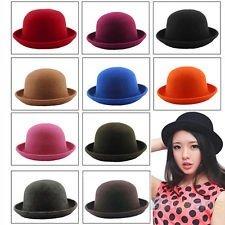 Graceful Womens Formal Bowler Lady Vintage Wool Dinner Party Derby Hat Cap BF2U, €4.71 - 1