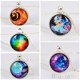 New Perfect Silver Plated Nebula Universe Pendant Glass Dome Cabochon Necklace, €1.04 - 1 - Thumbnail