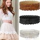 Womens PU Leather Hollow Flowers Lace Bowknot Wide Waist Waistband Belts BF4U, €2.42 - 1 - Thumbnail