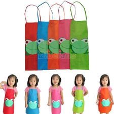 BF0U Cartoon Frog Print Kids Children Waterproof Apron Overclothes For Painting, €1.45 - 1