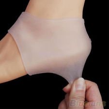 Fashion Silicone Moisturizing Heel Socks Cracked Foot Skin Protector 2pcs BF2U, €2.34