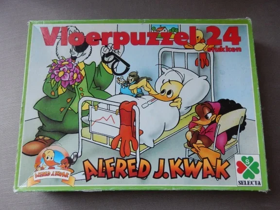 Alfred J. Kwak vloerpuzzel - nr. 1